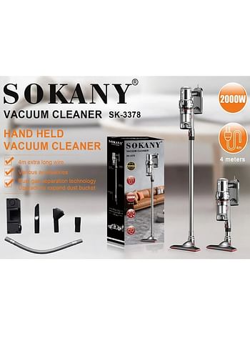 Sokany High Quality Vacuum Cleaner 2000 Watts  SK-3378