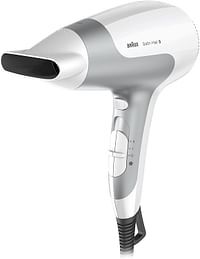 Braun Satin Hair 5 PowerPerfect Hair Dryer with Ionic Technology- HD580 White