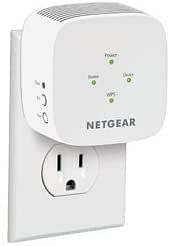 NETGEAR AC1200 802.11ac Dual Band WiFi Range Extender EX6110-100UKS BOOST YOUR EXISTING WIFI Boost the range of your WiFi network to every corner of your home for maximum WiFi performance - White.