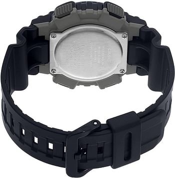 Casio Digital Men's Dial Silicone Band Watch - AEQ-110W-1AVDF