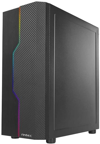 Antec NX230 RGB Medium Tower ATX Case with Glass Panel - Black