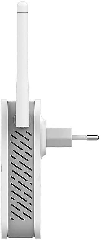 D-Link Wireless N300 Universal Range Extender, Wall Plug Design, 2 External antennas with 1 RJ-45 port, 1KV Surge / 6KV ESD Protection, UK Plug - White