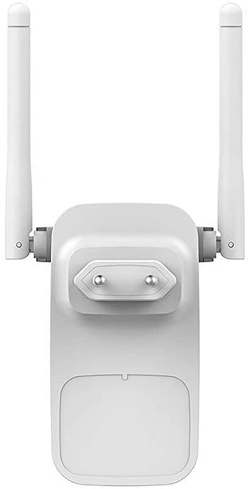 D-Link Wireless N300 Universal Range Extender, Wall Plug Design, 2 External antennas with 1 RJ-45 port, 1KV Surge / 6KV ESD Protection, UK Plug - White