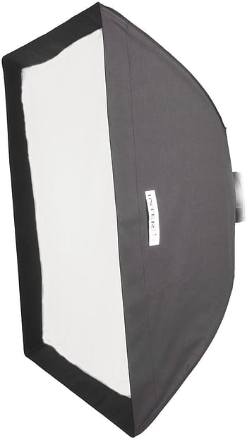 Interfit + Adaptor for EX/EXD INT211 Softbox 60 x 60 cm - Grey.