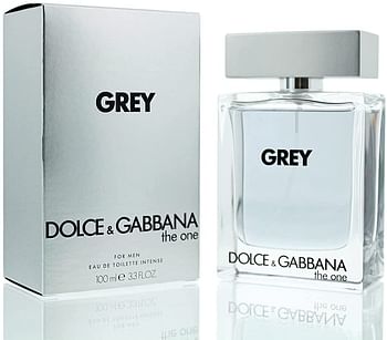 Dolce & Gabbana The One Grey Eau De Toilette Intense Spray For Men, 100 ml