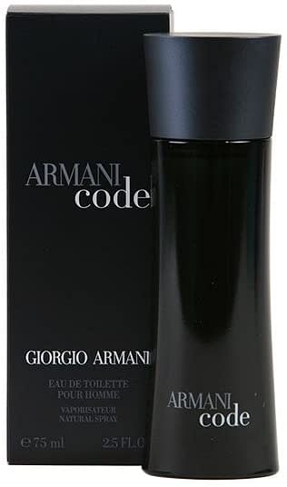 جورجيو ارماني ارماني كود للرجال 75 مل - او دى تواليت, الحجم 75 مل اللون الأسود