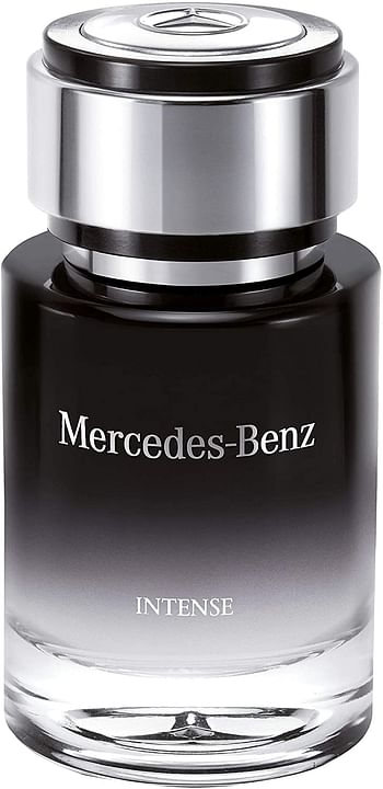 , SpicyMercedes Benz for Men Edt 4 X 7ml Mini For Intense + for Silver + cologne + for Men Set, 4 Piece Set