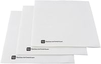 Paper Dinner Napkins, 3 Ply Napkins, Disposable Dinner Napkins - White - 16" x 16" - Luxnap Micropoint - 2000ct Box - Restaurantware