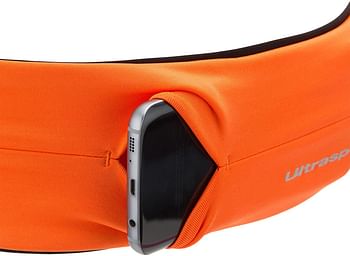 Ultrasport Unisex Adult Compartment Runningbelt/Orange/S
