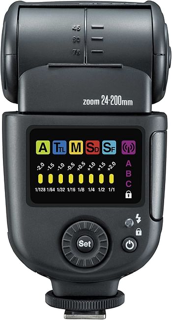 Nissin Di700 Flashgun for Canon Camera, Black.