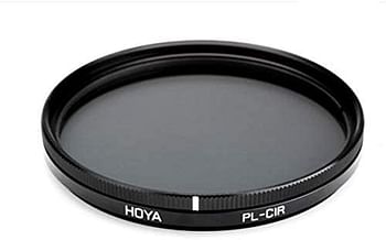 Hoya 62mm Polarizing Circular Filter - Black