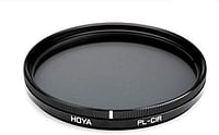 Hoya 62mm Polarizing Circular Filter - Black