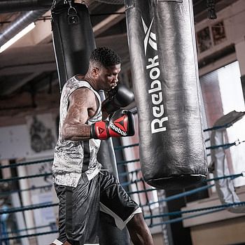 Reebok Rscb-11245 Combat 4Ft Bag, Black - 40Kg, 4 feet One Size