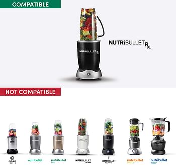 NutriBullet Rx Pitcher Lid, NBM-VE026, Black