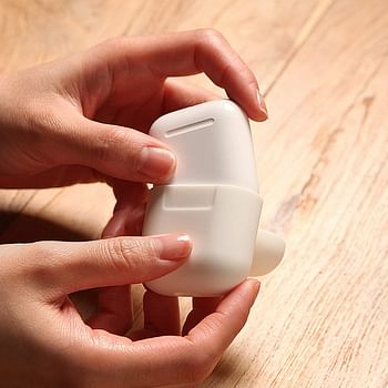 Elago Airpods Silicone Case White, EAPSC-WH/One Size