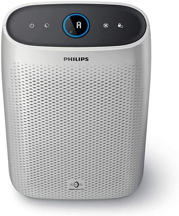 Philips Air Purifier High Performance for Rooms Size of 63 m² removes house dust/aerosols and uncomfortable smell - Series 1000i AC1215/91