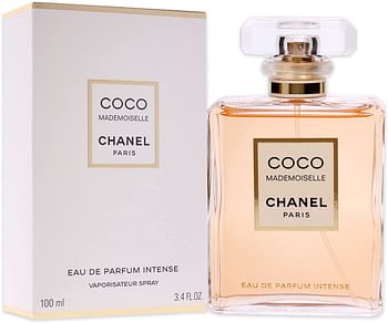 Chanel Perfume - Chanel Coco Mademoiselle Intense by Chanel - perfumes for women - Eau de Parfum, 100ml - Clear