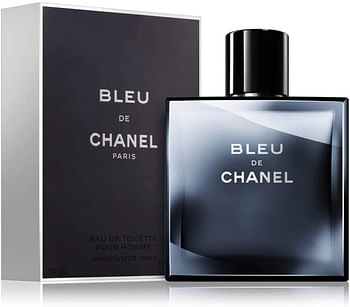 Chanel Bleu De by Chanel Perfume For Men, EDT 100 ml Black