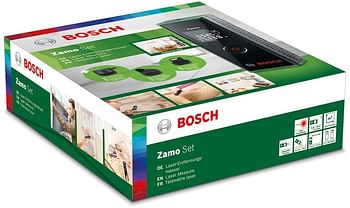 Bosch Zamo Set Digital Laser Measure Set, 1.5v/Black