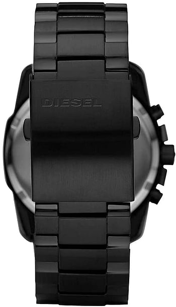 Diesel Men's Master Chief Stainless Steel Quartz Watch/Black/46 mm