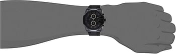 Diesel Men's Master Chief Stainless Steel Quartz Watch/Black/46 mm