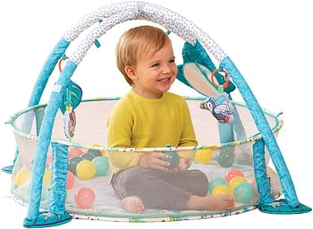 Infantino 3-in-1 Jumbo activity Baby Playgym & ball pit - Multicolor - One Size