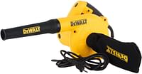 Dewalt, 800W Variable Speed electric Blower 16000RPM, Blow and Suction with Collection Bag for Car, Home, Garden, outdoor, Yellow/Black, DWB800-B5,