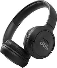 JBL Tune 510BT Wireless On Ear Headphones Black, JBLT510BTWHTEU, Medium