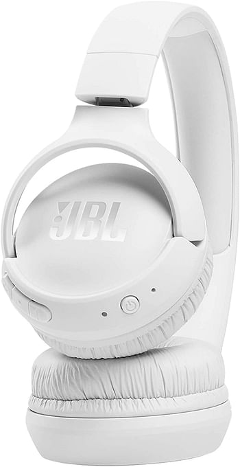 JBL Tune 510BT Wireless On Ear Headphones Black, JBLT510BTWHTEU, Medium