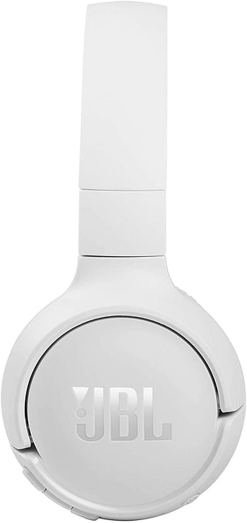 JBL Tune 510BT Wireless On Ear Headphones White, JBLT510BTWHTEU, Medium