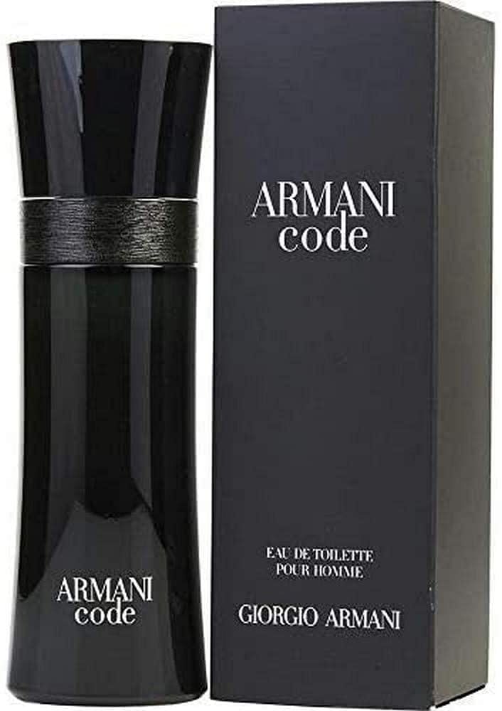 Giorgio Armani Code Perfume for Men EDT Spray 75 ml Black