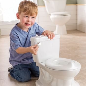 Summer My Size Potty, White – Realistic Potty Training Toilet Looks and Feels Like an Adult Toilet – Easy to Empty and Clean