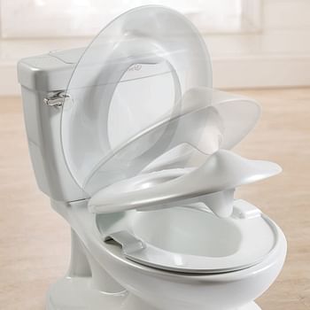 Summer My Size Potty, White – Realistic Potty Training Toilet Looks and Feels Like an Adult Toilet – Easy to Empty and Clean