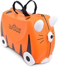 حقيبة تيبو بتصميم نمر للركوب من ترانكي، لون برتقالي