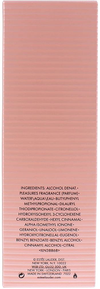 Estee Lauder Pleasures For Women - Eau de Parfum, 100Ml, Pink