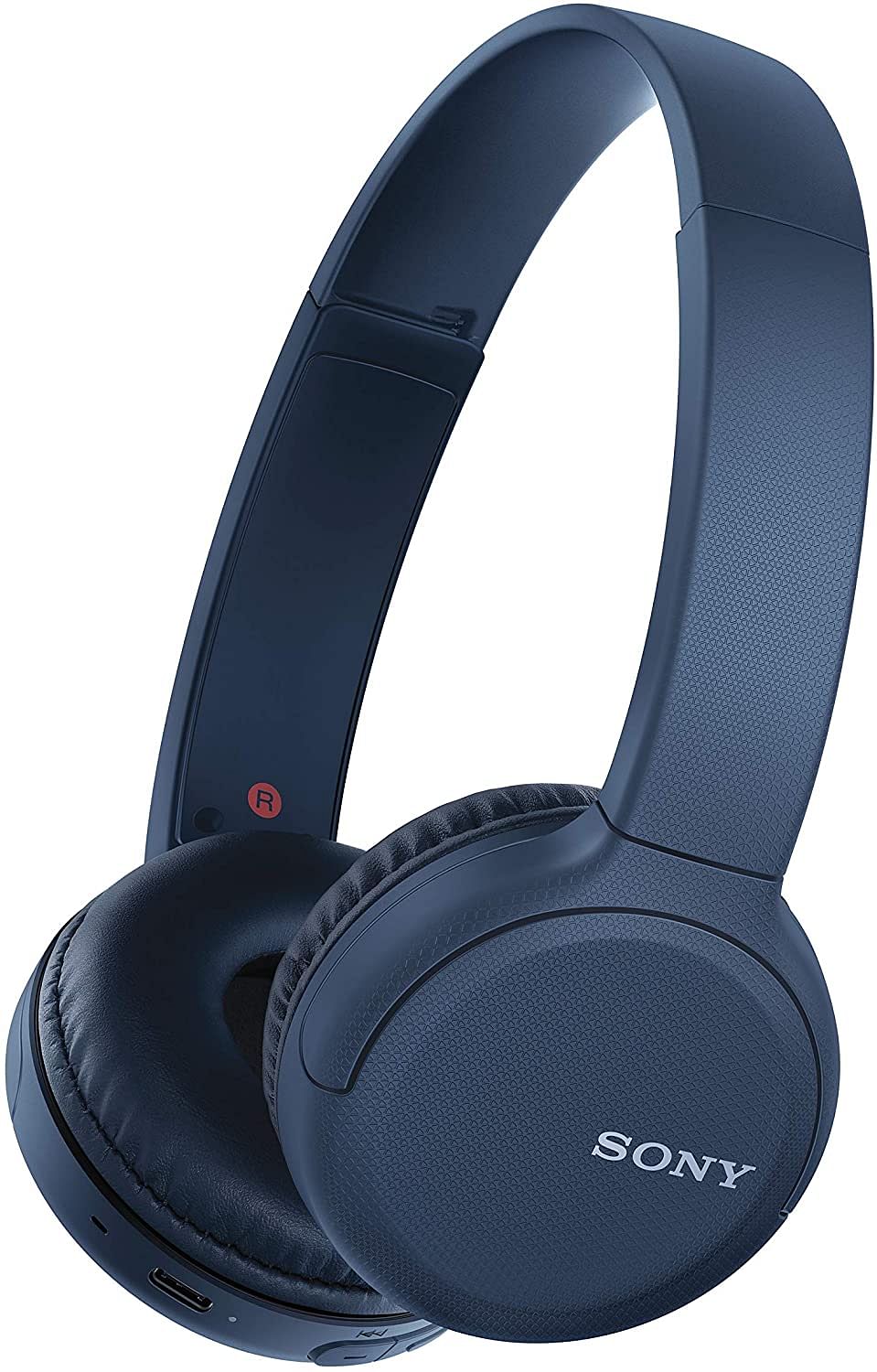 Sony WH-CH510 Wireless On-Ear Headphones with Voice-assitant and Easy Hands-Free Calling, Bluetooth, NFC - Blue (Pack of 1)