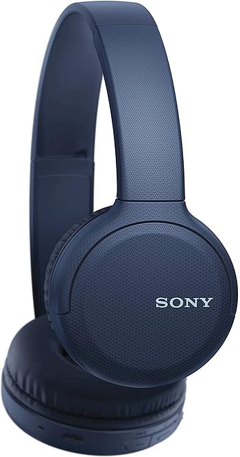 Sony WH-CH510 Wireless On-Ear Headphones with Voice-assitant and Easy Hands-Free Calling, Bluetooth, NFC - Black (Pack of 1)