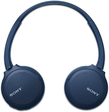 Sony WH-CH510 Wireless On-Ear Headphones with Voice-assitant and Easy Hands-Free Calling, Bluetooth, NFC - Black (Pack of 1)