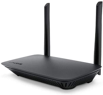 Linksys E5400 WiFi 5 Router Dual-Band (Fast Wireless Router, AC1200, 4 Ethernet Ports), E5400-ME/Black/One Size