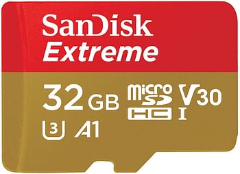 SanDisk 64GB Extreme microSD UHS-I U3 A2 160MB/s- SDSQXA2-064G-GN6MN/Multicolor