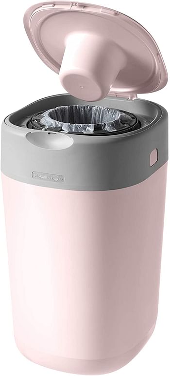 Tommee Tippee Twist And Click Nappy Disposal Tub, Pink, Pack of 1