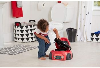 The First Years Training Wheels Racer Potty System , Piece of 1 - Red , One Size
