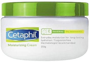 Cetaphil Moisturizing Cream 250g, Multicolor.