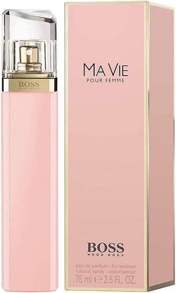 Hugo Boss Ma Vie Pour Femme For Women, Eau de Perfume, 75ml, Pink.