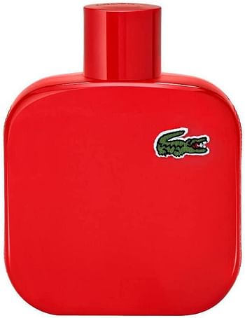 Lacoste Perfume Lacoste Eau De Lacoste L.12.12 Rouge, Perfume For Men - Eau de Toilette,100ml, Red