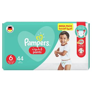 Pampers Baby Diaper Pants Size 6, 16-21kg 44pcs