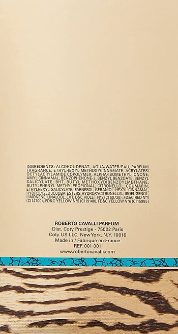 Roberto Cavalli Eau de Parfum for Women 75ml, 10006239/Gold
