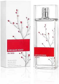 Armand Basi Armand Basi In Red - perfumes for women, Eau De Toilette - 100 ml