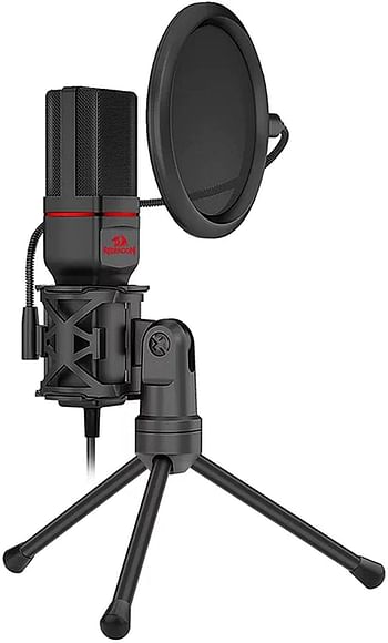 Redragon SEYFERT, Gaming Microphone, Black, One Sized.