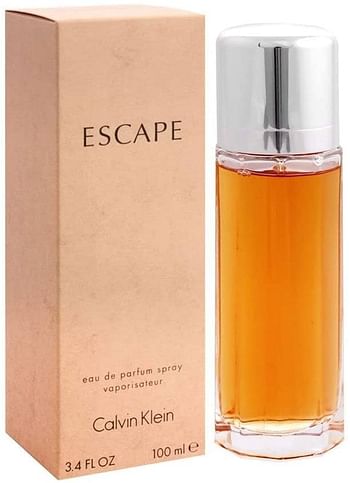 Calvin Klein Escape Eau De Parfum for Women, 100 Ml, Beige.